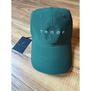 Troop NEW Mens Adjustable Fashion Cap Hat Green Golf Baseball Hummingbird‎